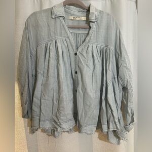 We the Free fringe blouse